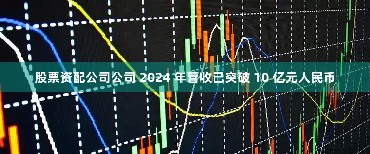 股票资配公司公司 2024 年营收已突破 10 亿元人民币