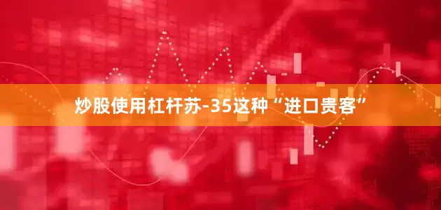炒股使用杠杆苏-35这种“进口贵客”
